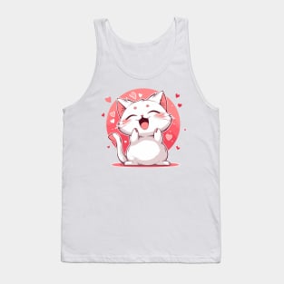 Cuddly Cat Charms Tank Top